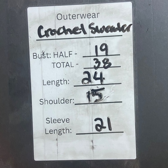 Handmade Crochet Sweater Rust Orange Chunky Knit Pullover Women’s Small - Picture 7 of 7